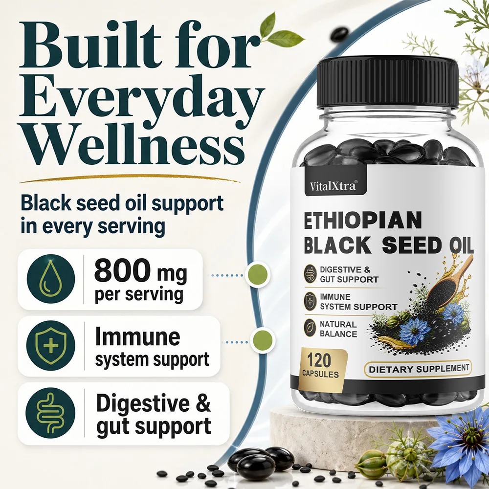 Ethiopian Black Seed Oil Softg - Black Seed Oil Capsule review and price