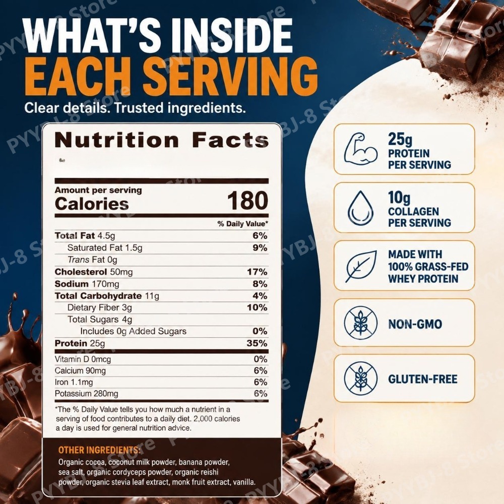 All-in-One Protein Powder, 25g - Nutrition For Fitness And Sports review and price