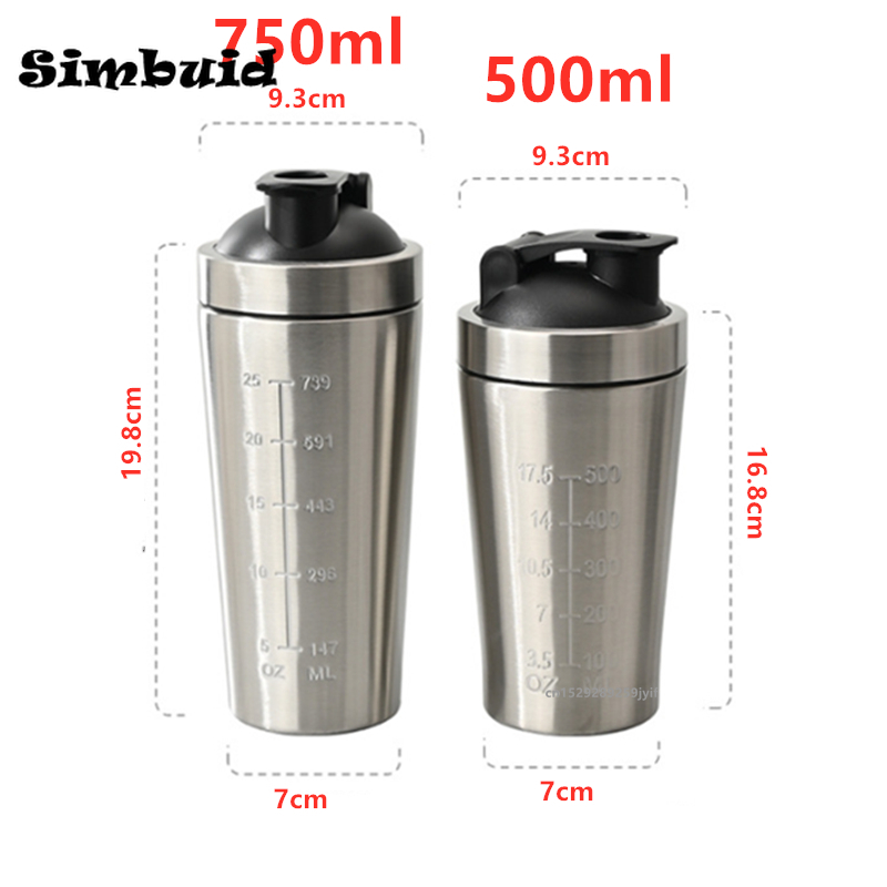 500/750ML Stainless Steel Prot - Nutrition For Fitness And Sports review and price