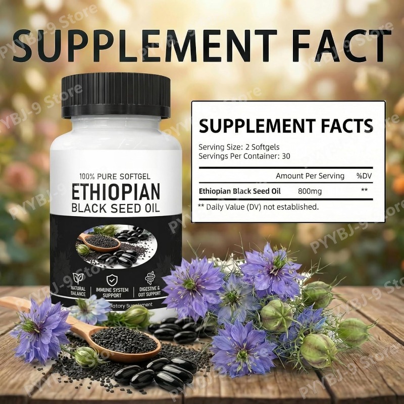 Ethiopian Black Seed Oil Softg - Black Seed Oil Capsule review and price