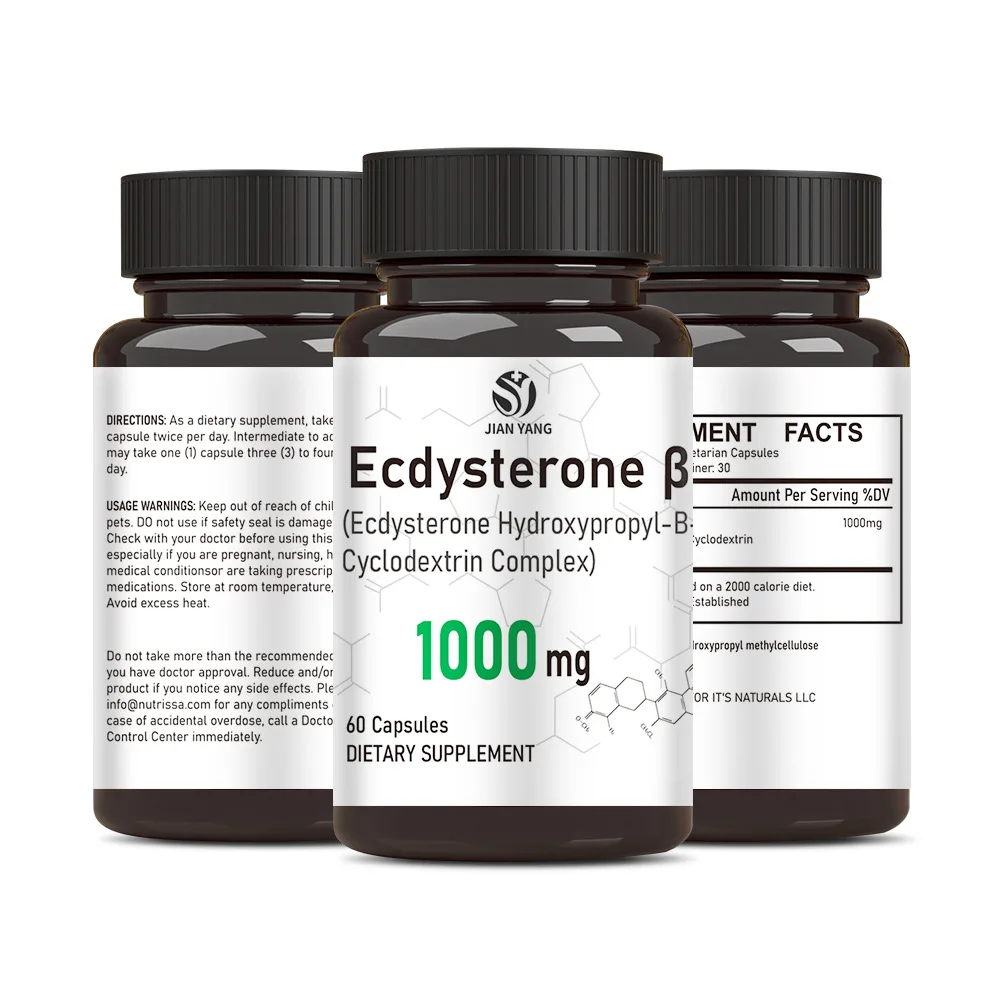 3 Bottles Ecdysterone Capsule  - Garcinia Cambogia Extract review and price